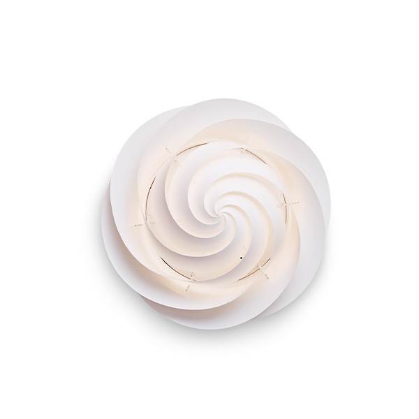 Hvid Klint Swirl Loft Væglampe - Le Klint Væglampe  - 5703387132016