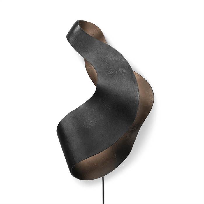 Sort Ferm Living Oyster Wall Lamp Black - Ferm Living Væglampe  - 5704723277705