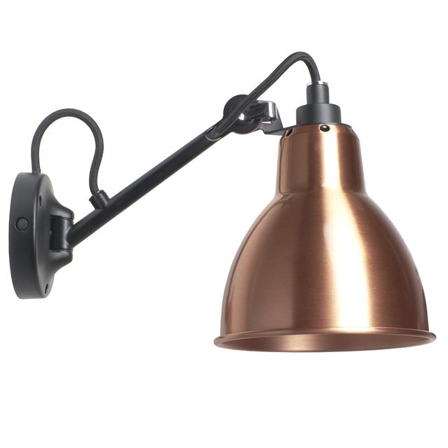 Sort Lampe Gras N104 Væglampe Kobber Dcwditions - Lampe Gras Væglampe  - 3700677649287