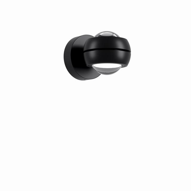 Sort Lodes Nautilus Mini 3000k Væglampe Mat - Lodes Væglampe  - 8057501011075