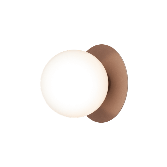 Mørk Bronze Og Nuura Liila Udendørs Væglampe Mørk Bronze Opal - Nuura Væglampe  - 5713839003955