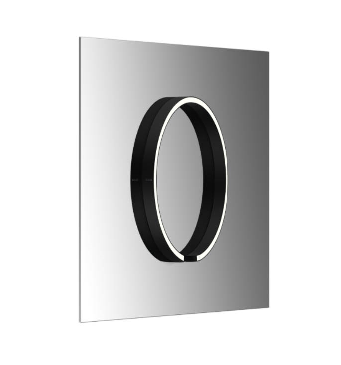 Sort Occhio Mito Sfera Mat - Occhio Væglampe
