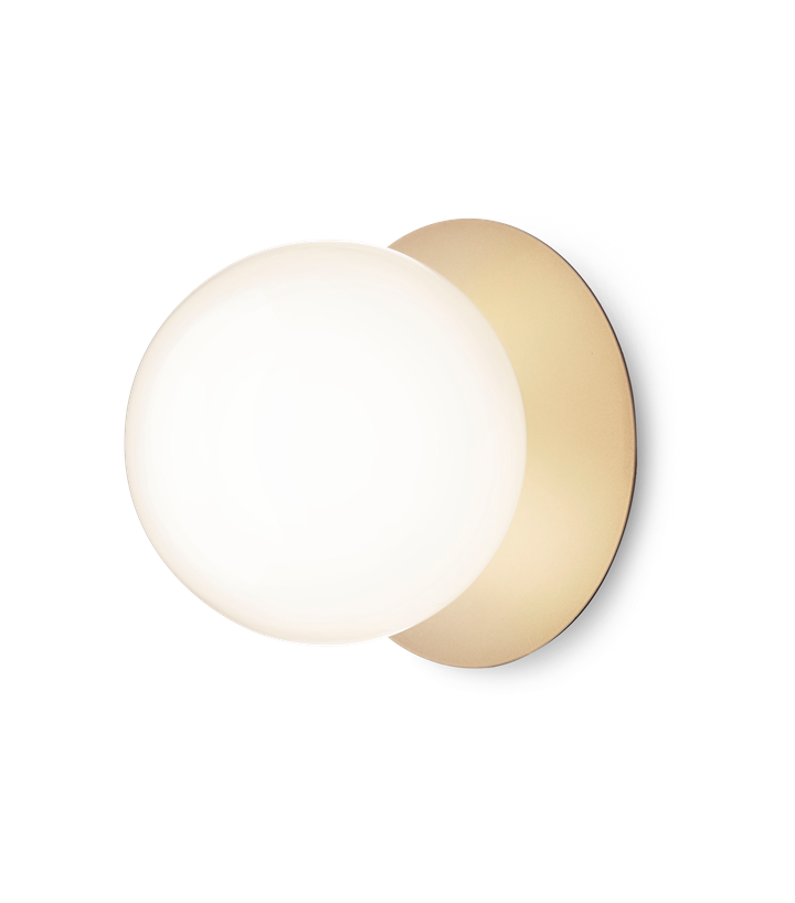 Liila Væglampe Loftlampe Ip44 Nordic Guld Opal - Nuura Væglampe  - 5713839006024