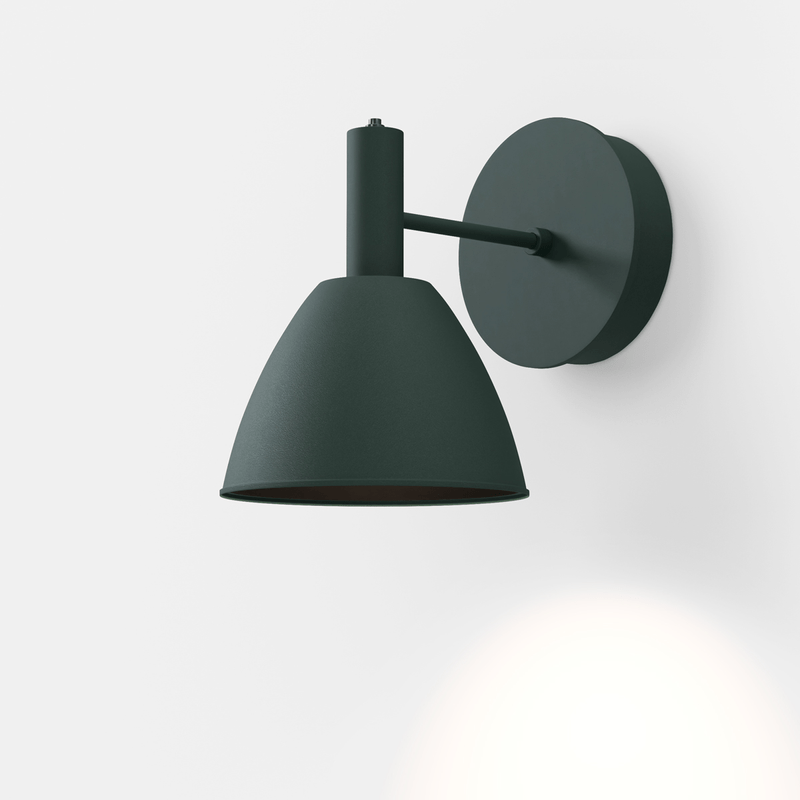 Grøn Mini Bauhaus Væglampe Lumini - Lumini Væglampe