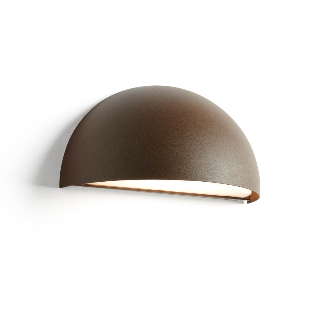 Brun Rørhat Led Væglampe Rust Light Point - Light-point Væglampe  - 5711389568306
