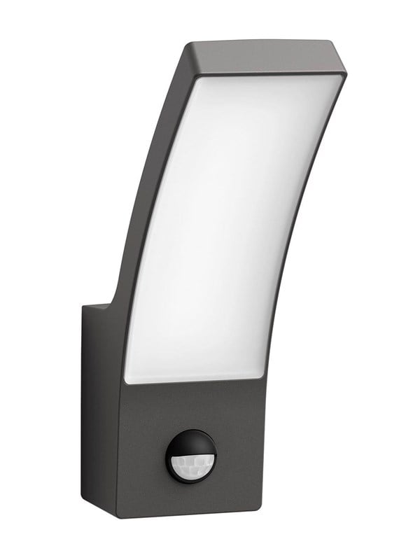 Philips Splay Wall Anthracite 12w 27k Sensor - Philips Væglampe  - 8719514417717