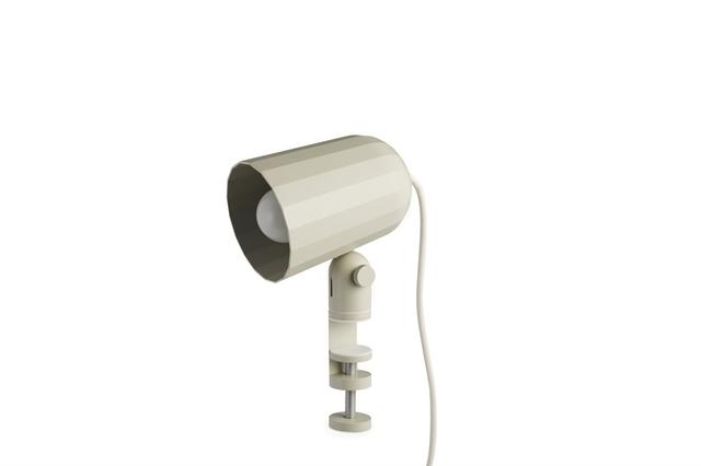 Beige HAY Noc Væglampe med Klip - Elegant Design