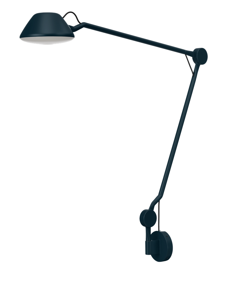 Aq01 Væglampe Blå - Fritz Hansen Væglampe  - 5702371989063