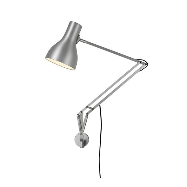 Silver Anglepoise Type Lampe Med Vægbeslag Lustre - Anglepoise Væglampe  - 5019644326754