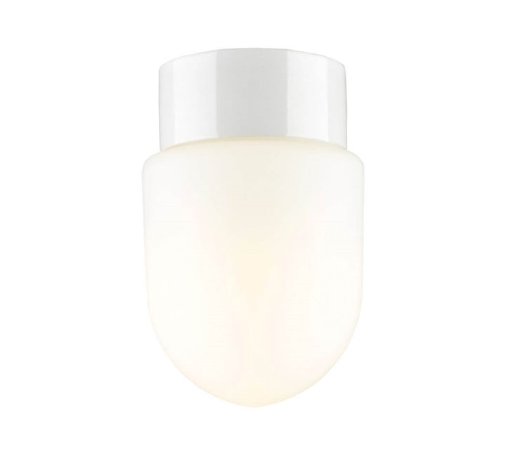 Hvid Contrast Fridhem Sauna Loftlampe Væglampe - Ifö Electric Væglampe  - 7312908015202