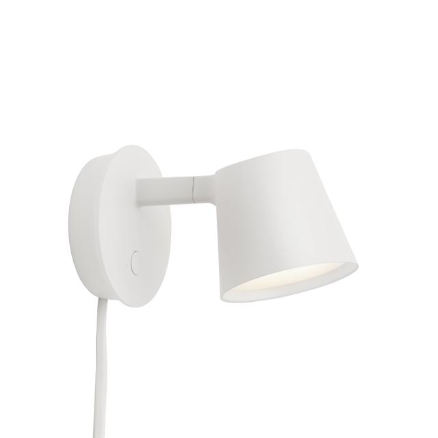 Hvid Muuto Tip Væglampe - Muuto Væglampe  - 5713294880504