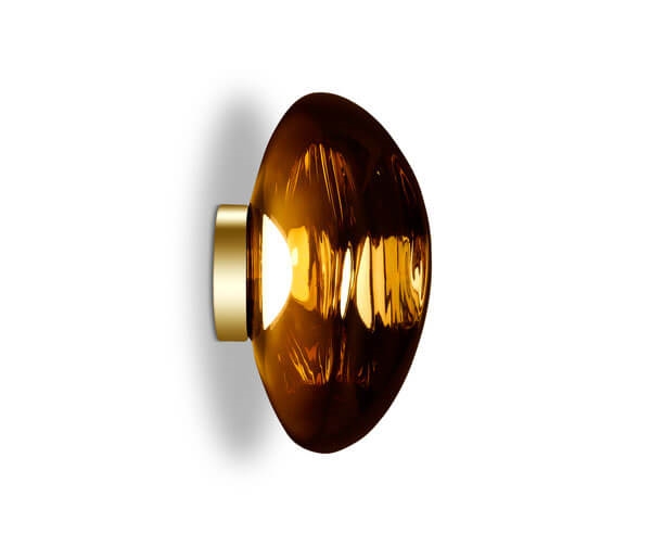 Melt Surface Væglampe Loftlampe Guld - Tom Dixon Væglampe  - 5056194242516