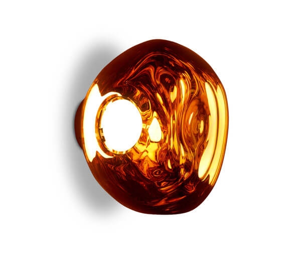 Melt Surface Mini Væglampe Loftlampe Kobber - Tom Dixon Væglampe  - 5056194242554