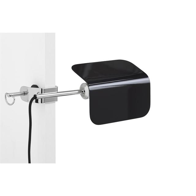 Sort Hay Apex Væglampe Med Klemme Iron Black - Hay Væglampe  - 5710441326410