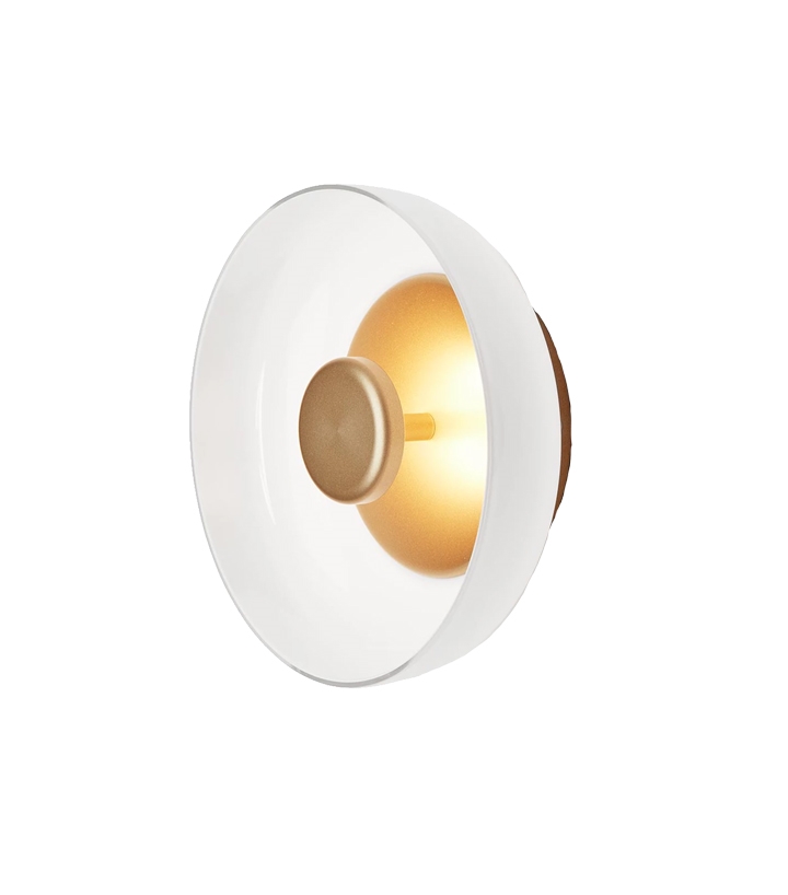 Blossi Væglampe Ø23 Nordic Guld Opal - Nuura Væglampe  - 5713839006840