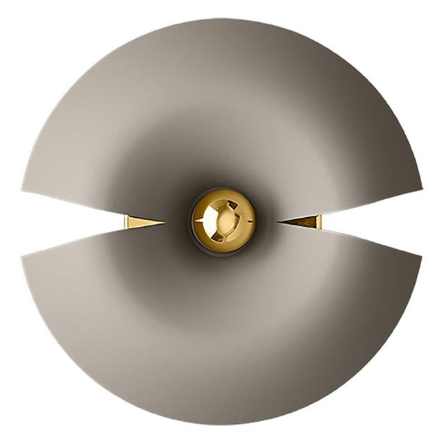 Taupe Og Guld Aytm Cycnus Væglampe Lille Taupe Guld - Aytm Væglampe  - 5704444081667