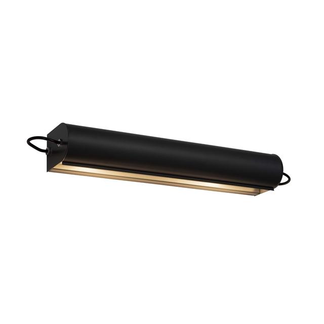 Antracit Grå Nemo Applique Cylindrique Longue Væglampe - Nemo Væglampe