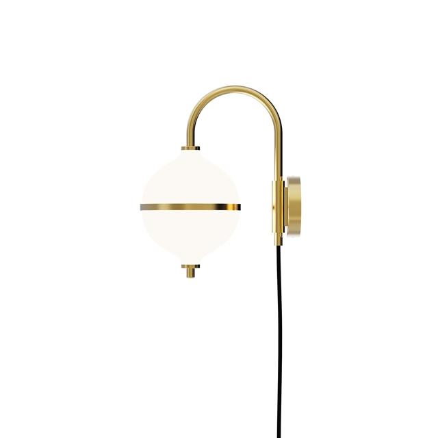 Sort Rebello Decor Eternal Moonlight Væglampe Ø15 Ledning - Rebello Væglampe  - 5745000919086
