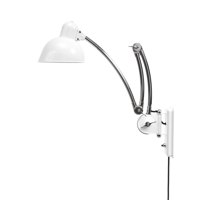 Hvid Kaiser Idell 6559 Væglampe fra Fritz Hansen