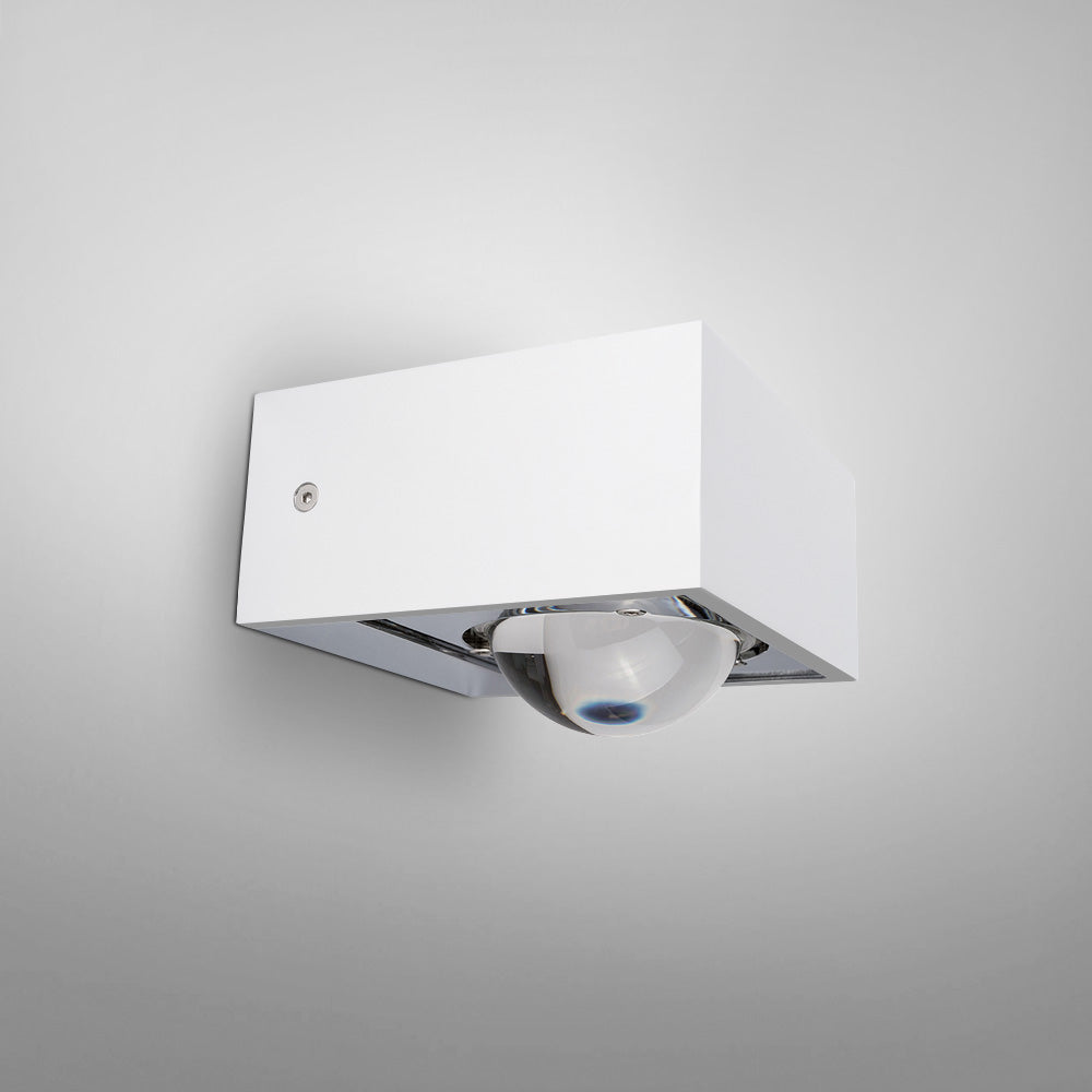 Hvid Focus 100 Væglampe Top Light Mat - Top-light Væglampe