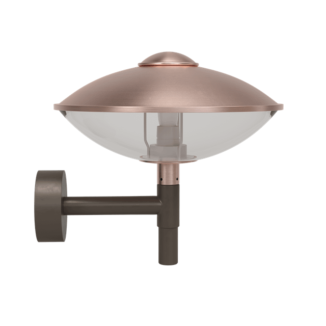 Kobber, Klar Fritz Hansen Hl410 Udendørs Væglampe Kobber Klar - Fritz Hansen Væglampe  - 5702370193973