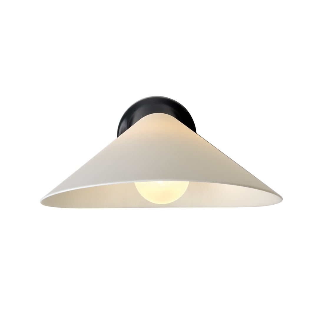 Hvid Plume Væglampe Porcelæn Ledning Dcw Editions - Dcw Editions Væglampe  - 3700677659118